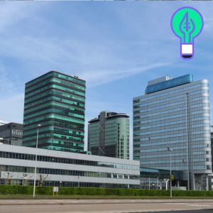 een bedrijventerrein